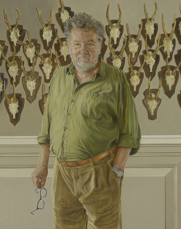 familebedrijf portret geschilderd door portretschilder Daan van DoornKLEIN